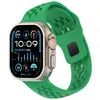 Adecuado para Apple Watch S11/Ultra correa de silicona, correa deportiva de silicona transpirable con corte angulado