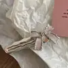Pinza para el Cabello de Lazo de Lujo Ligero para Mujer, Pinza para Flequillo Lateral, Pinza de Pato Exquisita Versátil, Morado, Rosa, Negro, Sensación de Alta Gama