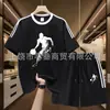 Nuevo Conjunto Deportivo de Algodón Puro Veraniego con Tres Rayas Marca de Moda Conjunto de Camiseta de Manga Corta y Shorts Conjunto de Correr Transpirable para Hombre Conjunto Corto