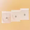 Bolsas Ziplock con Logo de Protección Ambiental de 4 Palabras, Bolsas de Sellado de Plástico, Bolsas Transparentes a Prueba de Polvo Ziplock de Pe