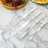 Raspador de pan y pastel de acero inoxidable de 6/8/10/12 pulgadas, cuchillo para mantequilla, cuchillo para batir beso, espátula para crema de repostería DIY