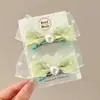 Pinza para el Pelo con Lazo de Orejas de Conejo Dulce y Linda para Niños, Niñas, Princesas, Pinza para Flequillo Frontal, Accesorio para el Cabello de Bebé Niña
