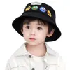 Sombreros de Pescador de Dibujos Animados de Primavera y Otoño para Niños y Niñas, Sombreros Lindos Transpirables con Protección Solar, Moda Estilo Coreano