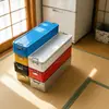 Caja de Almacenamiento Rectangular con Tapa abatible de Doble Cierre, Lata Multicolor para Organizar Herramientas, Bocadillos, Equipo de Pesca y Artículos Pequeños