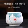 Venta al por mayor transfronteriza de accesorios para juegos de té: Gaiwan de Tres Piezas, Tetera con Asa, Taza de Maestro, Taza de Té, Tetera Xishi, Cuenco de Té, Juego de Seis Piezas para Ceremonia del Té