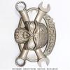 Hebilla de Cinturón de Moda de Rendimiento Personalizada Calavera Llave Inglesa Hebilla de Cinturón Punk Estilo Europeo y Americano Hebilla de Cinturón de Aleación de Zinc