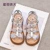 Tallas 26-37 Sandalias para Niñas Verano 2026 Nuevo Estilo Zapatos para Niñas Populares Zapatos Romanos Zapatos de Verano para Niños