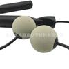 Venta al por mayor directa bola de esponja eva de alta densidad masaje yoga bola cacahuete bola oceánica bicolor bola para cuerda de saltar EVA