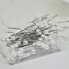 Nuevo modelo transfronterizo: 80 piezas de alfileres de bola redonda nacarados blancos de 6*55MM para posicionar perlas, adecuados para fijar tul, vestidos de novia y prendas de vestir