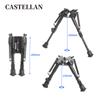 Trípode MLOK de 6-9 pulgadas Accesorios de modificación de trípode metálico Bípode táctico Soporte telescópico mariposa Instalación recta M-LOK