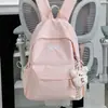 Mochila escolar estilo japonês para meninas, adequada para alunos do terceiro ao sexto ano do ensino fundamental, versátil e simples, grande capacidade, mochila fresca e estilosa para alunos do ensino médio.