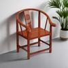 Sillón de Madera Maciza Silla de Té Silla con Respaldo Vintage Sillón Madera de Caucho Ocio Hogar Oficina Silla Principal Retro