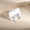 Pendientes de Aro Creativos Huecos de Amor Nuevos Más Vendidos Transfronterizos Europeos y Americanos para Mujer, Joyería de Oreja Personalizada Exquisita y de Moda al por Mayor