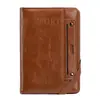 Nuevo Retro Transfronterizo Porta Pasaporte Antirrobo RFID para Hombre y Mujer Billetera Portátil para Pasaporte Porta Tarjetas Antimagnético Bolsa para Identificación