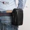 Bolsa para Teléfono Móvil con Logo Personalizado del Fabricante, Bandolera Multifuncional, Cinturón Portátil, Bolsa Colgante Pequeña, Riñonera de Cuero Genuino