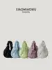 Bolsa de Lona con Cordón, Plisada, de Lunares, Estilo Coreano 2026, Fresca y Exquisita, de Moda y Tendencia, Bolso de Mano para Mujer de Nicho, Modelo Nuevo para el Trayecto