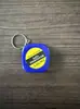 Mini Cinta Métrica de Acero Inoxidable, Cinta Métrica Portátil Retráctil Automática, Regla de Medición de 1m, Regla de Acero con Escala Dual, Regla de Acero Regalo Creativo