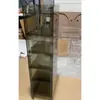 Estantería de acrílico moderna de lujo ligero, grado E0, combinación libre integrada, almacenamiento de suelo