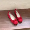 Zapatos de Moda para Mujer Estilo Francés Planos de Gamuza con Lazo Ballet Slip-On Corte Bajo Nuevos de Primavera y Verano 2026