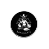 Estilo Gótico Dark Gatinho Caveira Desenho Animado Emblema Estrela de Cinco Pontas Esqueleto Broche de Metal Decoração de Mochila Pino