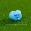 Nuevo ganso lindo transfronterizo unicornio animal pequeño lindo grano DIY decoraciones accesorios colgantes micro paisajismo pequeños adornos