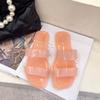 Impresionantes Sandalias de Tira Única Estilo Francés para Mujer, Moda de Verano para Exteriores, Sandalias Planas Versátiles de Punta Abierta para Mujer, Nuevo Modelo 2025