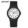 SANDA Reloj Más Vendido para Hombres y Mujeres Moda Estilo Pequeño Fresco Reloj Infantil Estudiante Examen Impermeable Deportivo Reloj de Cuarzo