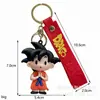 Llavero Figura de Dibujos Animados Anime Dragon Ball Son Goku Piccolo Rey Demonio Caja Sorpresa Juguete de Moda Muñeca