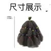 Cabelo de Crochê Sintético Africano é Leve e Macio, Anti-Embaraço, Estilo Lagarta Peruca 100g
