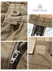 Estilo Fino Primavera y Verano, Duradero, Estilo Old Money, Sarja Lavada Pantalones Casuales Rectos Sueltos para Hombre