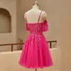 Falda Corta de Malla Bordada tipo Tutú con Diseño de Ballena para Ceñir la Cintura, Vestido Elegante para Sesiones de Fotos de Cumpleaños y Uso Diario, Vestido de Alta Gama
