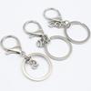Acessórios de joias de ouro e prata para fabricante material fecho lagosta chaveiro fivela de corrente de bolsa acessórios criativos para chaveiro DIY