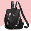 Mochila bordada estilo étnico 3D mulheres impermeável Oxford pano mochila feminina casual elegante feminino antirroubo bolsa de viagem