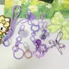 Colección de Accesorios Llavero Frijol Pin Adornos Colgantes Set Completo Paquete de Materiales diy Anillas de Resorte Argollas Abiertas Dijes para Bolsos
