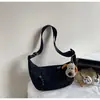 Bolsa para empanadas ligera de gran capacidad transfronteriza, bolso de hombro de estilo coreano, nuevo, simple, para estudiante, de moda, bolso cruzado