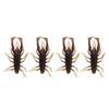 Cebo Suave para Pesca de Alta Densidad Transfronterizo 1.5 pulgadas 3 pulgadas Rv-Bug Insecto de Múltiples Patas Araña de Agua Competencia Cebo Artificial Multicolor Venta al por Mayor
