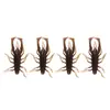 Alta proporción Luya Cebo Suave 1.5 pulgadas 3 pulgadas RV-BUG insecto de múltiples patas araña de agua competitiva cebo falso multicolor