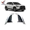 Adecuado para Toyota 21 Carola Cross modificación especial parachoques delantero luz antiniebla electrochapado tira decorativa brillante