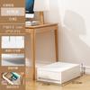 Gabinete de Almacenamiento Tipo Cajón Multicapa Almacenamiento para Espacio Estrecho Debajo de la Mesa Mesa Auxiliar para Cama Móvil para Espacio Estrecho