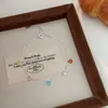 Pulseira Redonda de Zircônia Arco-Íris em Prata Esterlina S925 Chiheng para Mulheres Design de Nicho Ins Versátil Estilo Doce Simples