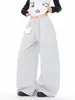 Colgante de Estrella GratisPantalones de Jazz con Estampado Completo Scimitar para Mujer Verano Holgados Hip Hop Caída Adelgazantes de Pierna Ancha