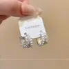 Nuevos Pendientes de Encaje y Perlas 2026 para Mujer, Estilo Popular, Gama Alta, Lujo Ligero, Pendientes Únicos y Hermosos, Elegantes Accesorios para Orejas