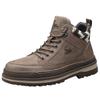 Botas Martin Gorila 2026 Outono Novo Couro Genuíno Solado Macio Cano Alto Sapatos de Trabalho Aumentadores de Altura Resistentes ao Desgaste Retro Casuais para Homens