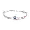 Pulsera de mano de cuatro hilos de color, texto, juego, hebilla simple segura, pulsera tejida a mano, pulsera de mano, fabricantes, en stock