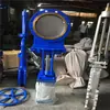 Válvula de compuerta en forma de cuchillo neumática con abrazadera Pz673H-10 Dn500, Válvula de compuerta en forma de cuchillo