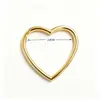 En Stock Anillo de Aleación de Zinc Corazón de Amor Metal Brazalete Traje de Baño Bikini Corazón de Melocotón Forma de Corazón Ropa Interior Hebilla de Correa de Hombro Accesorios Venta al por Mayor