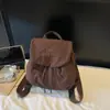 Mochila Impermeável Leve Tendência 2025 Novo Estilo Coreano Moda Bolsa de Viagem Casual Versátil para o Dia a Dia Feminina Pequena