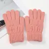 Luvas de Tricô de Lã de Alpaca, Luvas com Forro de Fleece e Espessadas, Luvas para Tela de Toque, Luvas à Prova de Frio e Quentes, Luvas para Ciclismo ao Ar Livre