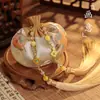 Sache Aromático do Festival da Lua de Qian Li, Bolsinha de Brocado Estilo Tradicional, Bolsa Vazia de Formato Único, Lembrança Hanfu Estilo Antigo