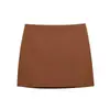 Transfronterizo Aliexpress Nueva Ropa Popular para Mujer al por Mayor Estilo Europeo y Americano Zra Falda Mini Lista para Usar